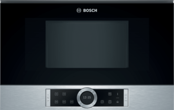 Микровълнова фурна за вграждане Bosch BFL634GS1  