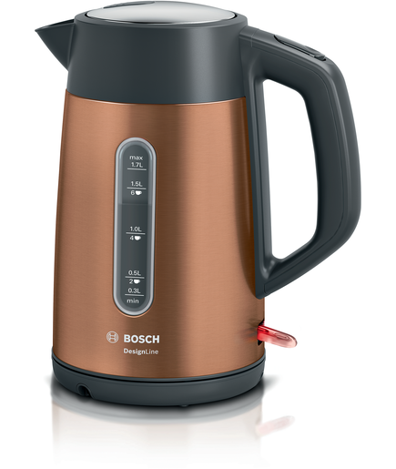 Кана за затопляне на вода DesignLine 1.7 l Мед    BOSCH TWK4P439