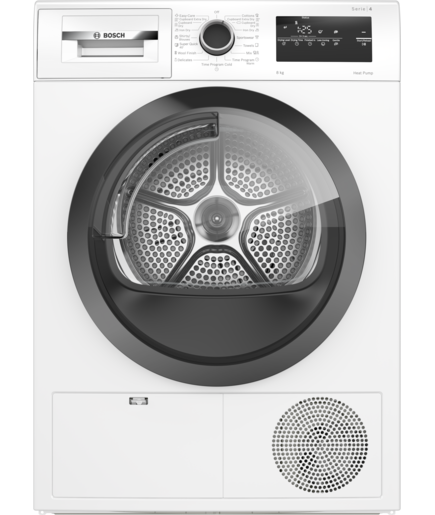Серия 4  Сушилня с термопомпа 8 kg    BOSCH WTH85220BY