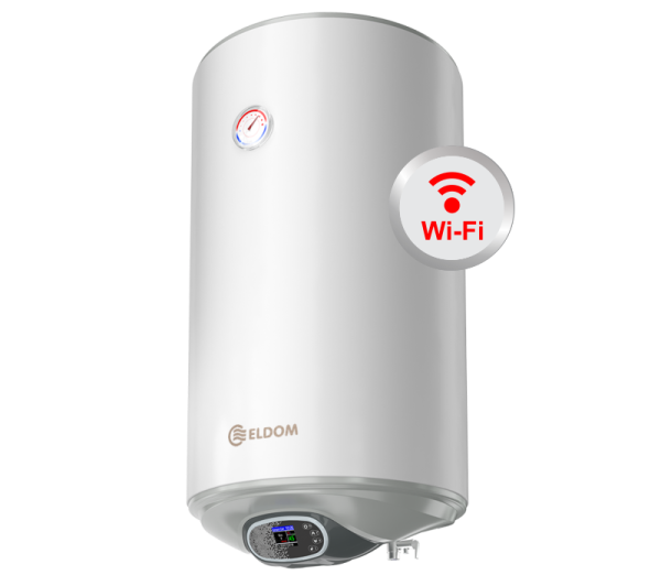 
														Бойлер Eldom WV08046EW, 80 л. 3kW вертикален, емайлиран, Wi-fi
						