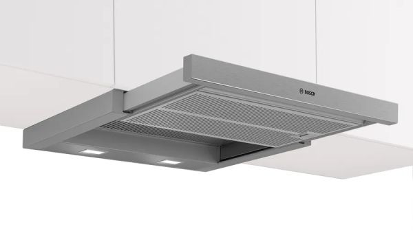 Серия 4  Телескопичен аспиратор 60 cm Сребрист металик    BOSCH DFS067A51