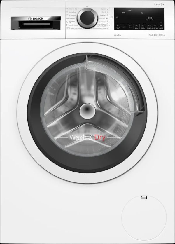 Series 4  washer-dryer 8/5 kg 1400 rpm    BOSCH WNA13400BY