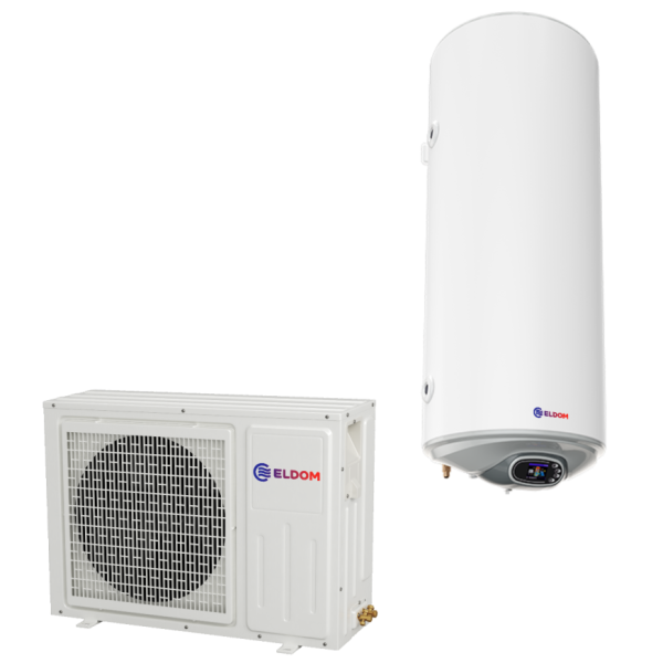 Термопомпен бойлер  с 1 серпентина 120 ЕЛДОМ HPWH120S