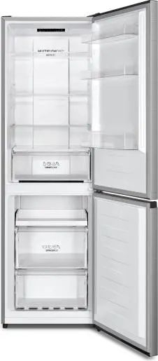 Gorenje NRK619EPXL4 Свободностоящ хладилник/фризер, 186 x 59.5 x 58.9 см, Сив