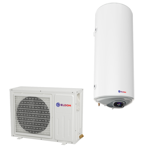Термопомпен бойлер  с 1 серпентина 120 ЕЛДОМ HPWH120S
