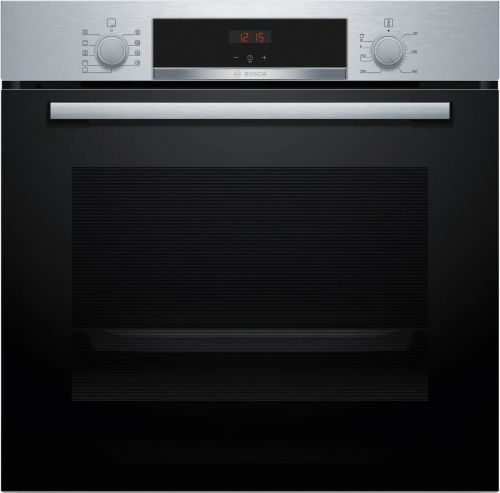 Фурна Bosch Serie 4 HBA534ES3 , 3400 W Черен, Неръждаема стомана