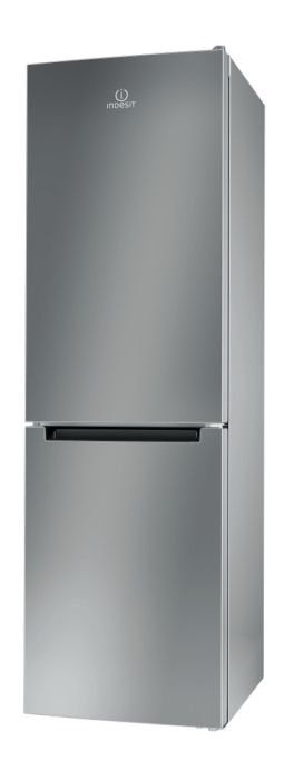 Хладилник с фризер Indesit LI8 S2 E S , 339 л Сребърен