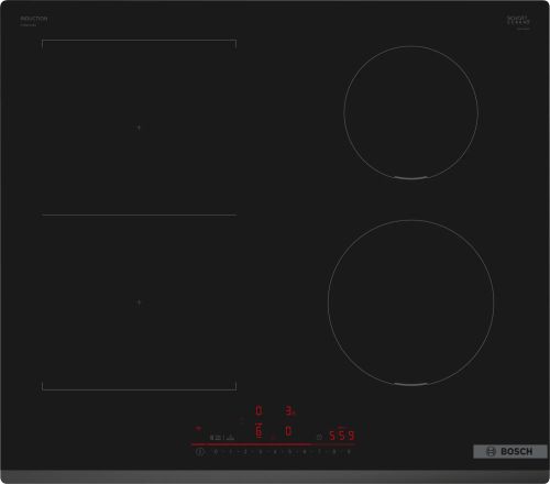 Индукционен плот BOSCH Серия 6 PVS631HB1E, 60 cm, монтаж над плот без рамка