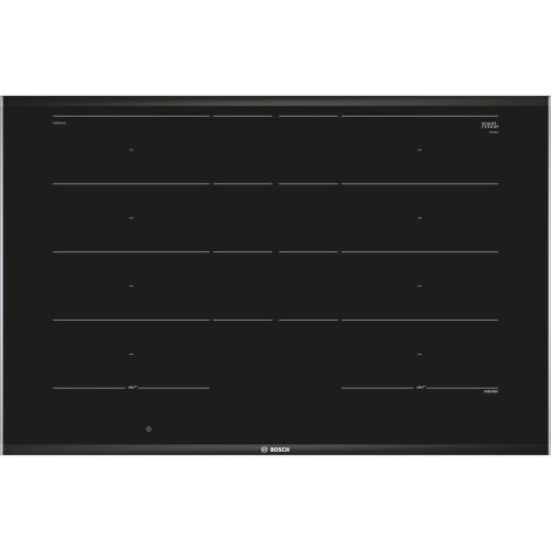 Индукционен плот BOSCH Serie 8 PXY875DC1E, Черен, 81 см